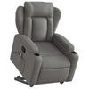 Stella Homewares Stand up Massage Recliner Chair Dark Grey Fabric