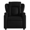 Stella Homewares Massage Recliner Chair Black Faux Leather
