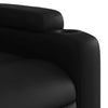 Stella Homewares Massage Recliner Chair Black Faux Leather