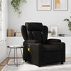 Stella Homewares Massage Recliner Chair Black Faux Leather
