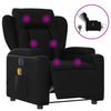 Stella Homewares Electric Massage Recliner Chair Black Faux Leather