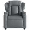 Stella Homewares Electric Massage Recliner Chair Grey Faux Leather