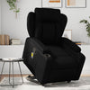 Stella Homewares Stand up Massage Recliner Chair Black Faux Leather