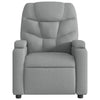 Stella Homewares Recliner Chair Light Grey Fabric