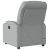 Stella Homewares Massage Recliner Chair Light Grey Fabric