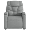 Stella Homewares Massage Recliner Chair Light Grey Fabric
