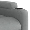 Stella Homewares Massage Recliner Chair Light Grey Fabric