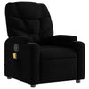 Stella Homewares Massage Recliner Chair Black Fabric