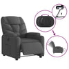Stella Homewares Electric Recliner Chair Dark Grey Fabric