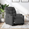 Stella Homewares Electric Recliner Chair Dark Grey Fabric