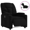 Stella Homewares Electric Recliner Chair Black Fabric
