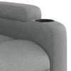Stella Homewares Electric Massage Recliner Chair Light Grey Fabric
