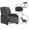 Stella Homewares Electric Massage Recliner Chair Dark Grey Fabric
