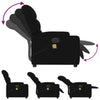 Stella Homewares Electric Massage Recliner Chair Black Fabric