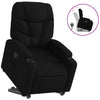 Stella Homewares Stand up Recliner Chair Black Fabric