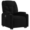 Stella Homewares Stand up Recliner Chair Black Fabric
