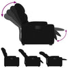 Stella Homewares Stand up Recliner Chair Black Fabric