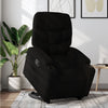 Stella Homewares Stand up Recliner Chair Black Fabric