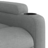 Stella Homewares Stand up Massage Recliner Chair Light Grey Fabric