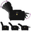 Stella Homewares Stand up Massage Recliner Chair Black Fabric