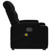 Stella Homewares Stand up Massage Recliner Chair Black Fabric