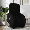 Stella Homewares Stand up Massage Recliner Chair Black Fabric