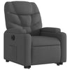 Stella Homewares Electric Stand up Recliner Chair Dark Grey Fabric