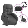 Stella Homewares Electric Stand up Recliner Chair Dark Grey Fabric