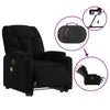 Stella Homewares Electric Stand up Massage Recliner Chair Black Fabric