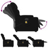 Stella Homewares Electric Stand up Massage Recliner Chair Black Fabric
