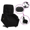 Stella Homewares Electric Stand up Massage Recliner Chair Black Fabric