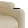 Stella Homewares Electric Stand up Massage Recliner Chair Cream Fabric