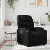Stella Homewares Recliner Chair Black Faux Leather