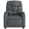 Stella Homewares Massage Recliner Chair Grey Faux Leather