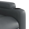 Stella Homewares Massage Recliner Chair Grey Faux Leather