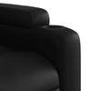 Stella Homewares Electric Recliner Chair Black Faux Leather