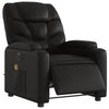 Stella Homewares Electric Massage Recliner Chair Black Faux Leather