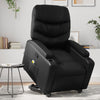 Stella Homewares Stand up Massage Recliner Chair Black Faux Leather