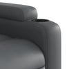 Stella Homewares Stand up Massage Recliner Chair Grey Faux Leather