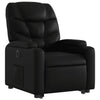 Stella Homewares Electric Stand up Recliner Chair Black Faux Leather