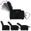 Stella Homewares Electric Stand up Recliner Chair Black Faux Leather