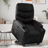 Stella Homewares Electric Stand up Recliner Chair Black Faux Leather
