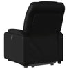 Stella Homewares Electric Stand up Massage Recliner Chair Black Faux Leather