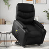 Stella Homewares Electric Stand up Massage Recliner Chair Black Faux Leather
