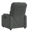 Stella Homewares Massage Recliner Chair Dark Grey Fabric