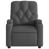 Stella Homewares Massage Recliner Chair Dark Grey Fabric