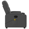 Stella Homewares Massage Recliner Chair Dark Grey Fabric