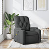 Stella Homewares Massage Recliner Chair Dark Grey Fabric