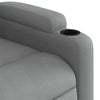 Stella Homewares Electric Massage Recliner Chair Light Grey Fabric