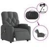 Stella Homewares Electric Massage Recliner Chair Dark Grey Fabric